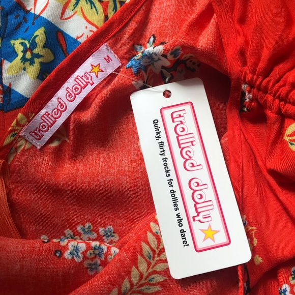 Trollied Dolly Don’t Tie Me Down Dress NWT M - Picture 6 of 7